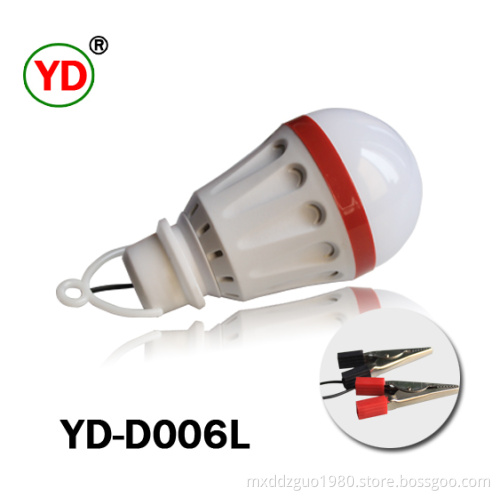 Yd Brand DC12V 6W LED Bulb with Clamps & Connection Cable for Solar System